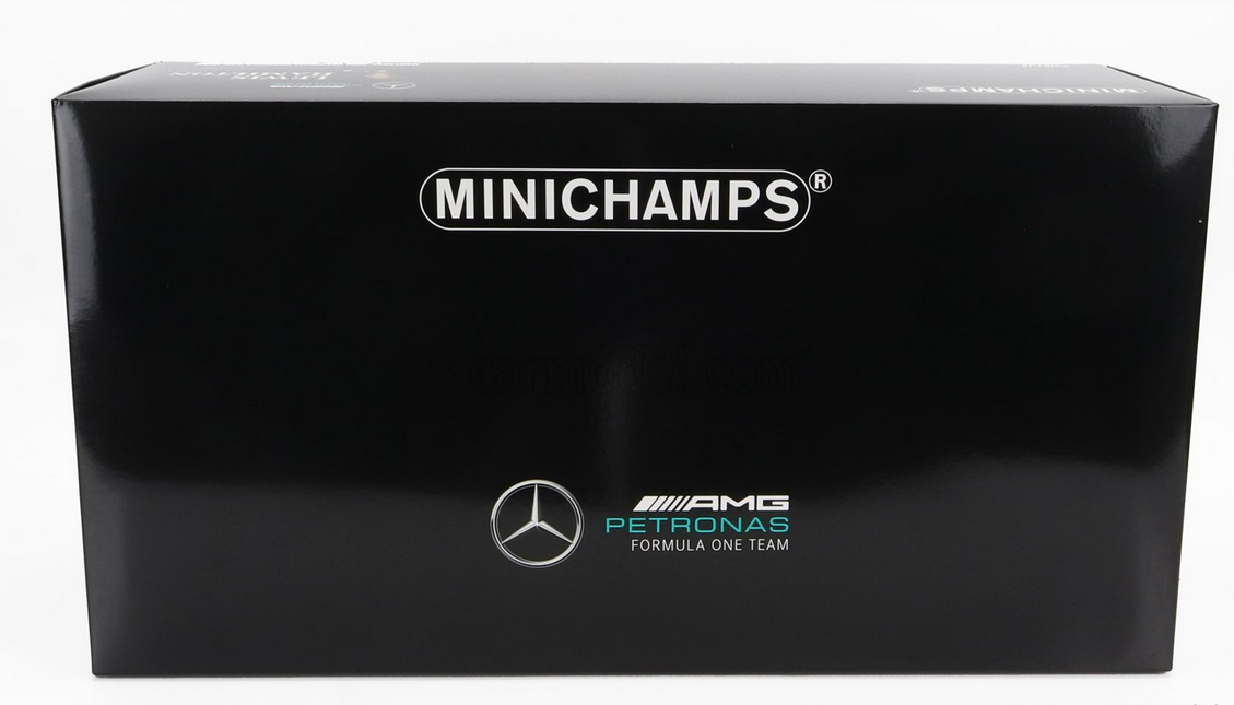 MINICHAMPS - MERCEDES GP - F1 W11 EQ PERFORMANCE TEAM AMG PETRONAS MOTORSPORT N 44 (WITH RAIN TYRES - 7 TIMES WORLD CHAMPION) WINNER TURKISH GP 2020 LEWIS HAMILTON - CON VETRINA - WITH SHOWCASE