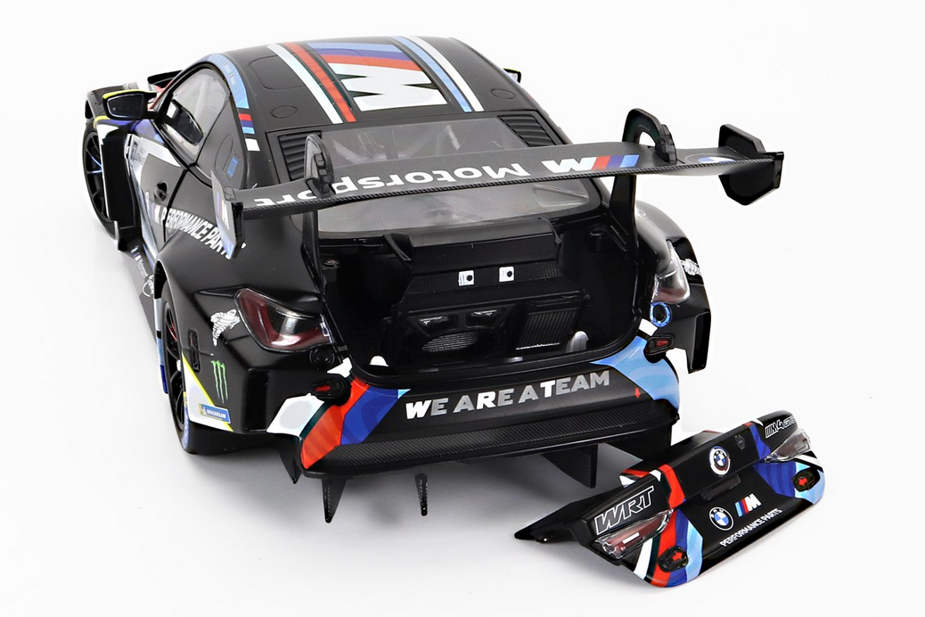 MINICHAMPS - BMW - 4-SERIES M4 GT3 TEAM WRT N 46 WINNER GT3 CLASS RACE 2 ROAD TO LE MANS 2023 - VALENTINO ROSSI - JEROME POLICAND