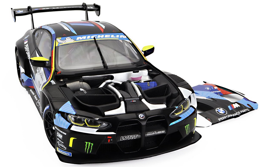 MINICHAMPS - BMW - 4-SERIES M4 GT3 TEAM WRT N 46 WINNER GT3 CLASS RACE 2 ROAD TO LE MANS 2023 - VALENTINO ROSSI - JEROME POLICAND