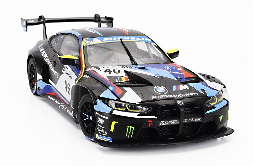 MINICHAMPS - BMW - 4-SERIES M4 GT3 TEAM WRT N 46 WINNER GT3 CLASS RACE 2 ROAD TO LE MANS 2023 - VALENTINO ROSSI - JEROME POLICAND