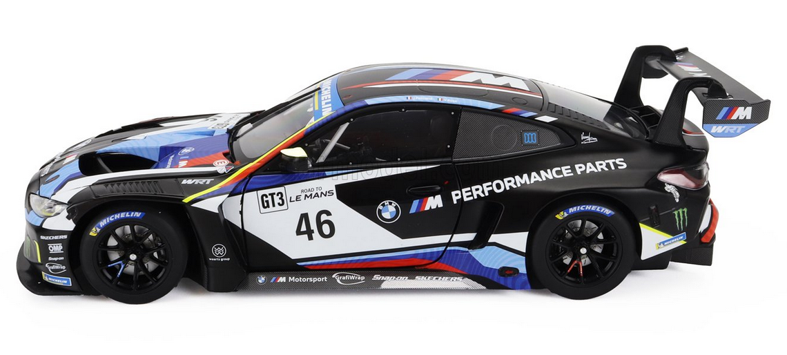 MINICHAMPS - BMW - 4-SERIES M4 GT3 TEAM WRT N 46 WINNER GT3 CLASS RACE 2 ROAD TO LE MANS 2023 - VALENTINO ROSSI - JEROME POLICAND