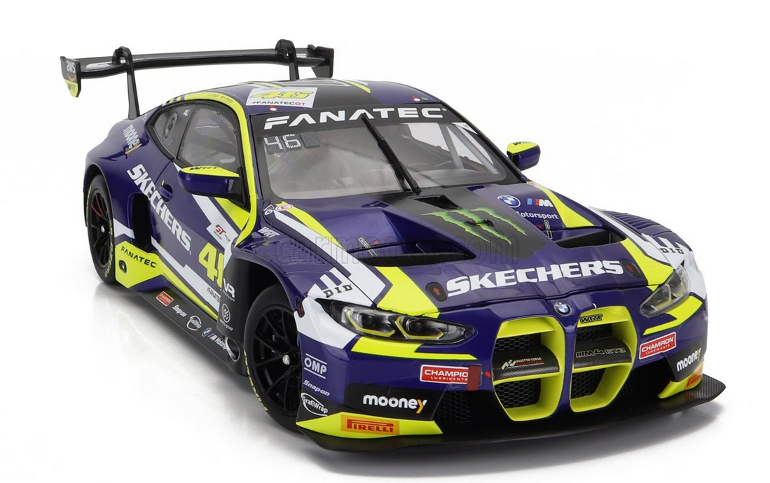 MINICHAMPS - BMW - 4-SERIES M4 GT3 TEAM WRT N 46 WINNER GTWCE GT WORLD CHALLENGE EUROPE SPRINT CUP MISANO ITALY 2023 - VALENTINO ROSSI - MAXIME MARTIN