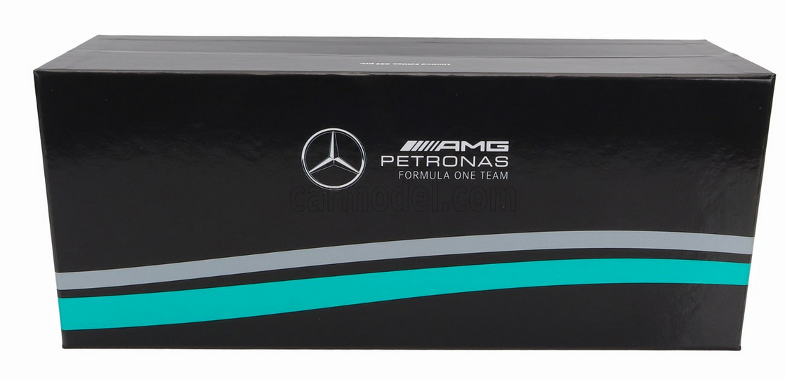 MINICHAMPS - MERCEDES GP - F1 W14 TEAM MERCEDES-AMG PETRONAS FORMULA ONE N 44 2nd AUSTRALIAN MELBOURNE GP WITH PIT BOARD 2023 LEWIS HAMILTON