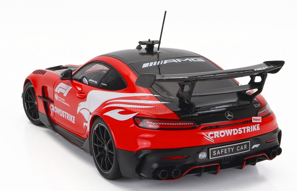 MINICHAMPS - MERCEDES BENZ - GT-R AMG V8 F1 SAFETY CAR CROWDSTRIKE SEASON 2022 BERND MAYLANDER