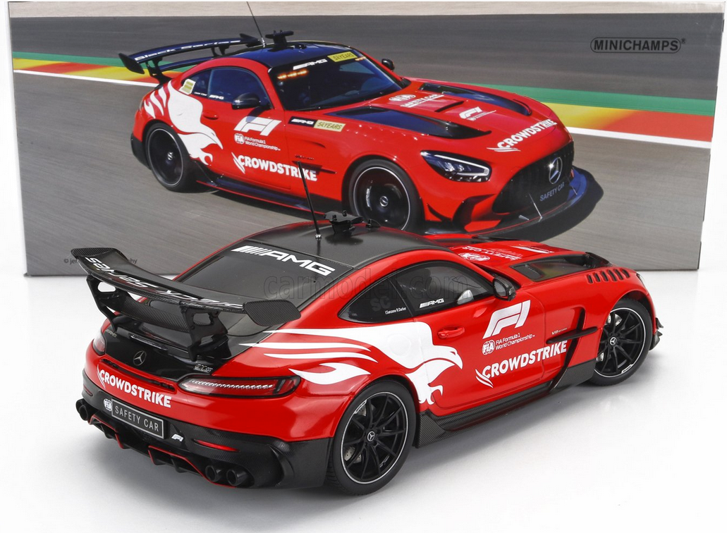 MINICHAMPS - MERCEDES BENZ - GT-R AMG V8 F1 SAFETY CAR CROWDSTRIKE SEASON 2022 BERND MAYLANDER