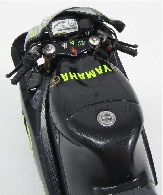 MINICHAMPS - 1/12 - YAMAHA - YZR-M1 N 46 TEST SEPANG MOTOGP 2007 VALENTINO ROSSI - BLACK