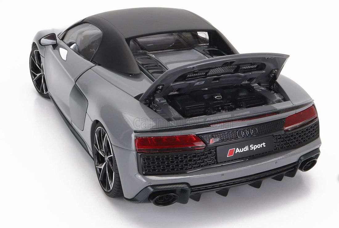 NZG - 1/18 - AUDI - R8 SPIDER PERFORMANCE 2019 - NARDO GREY