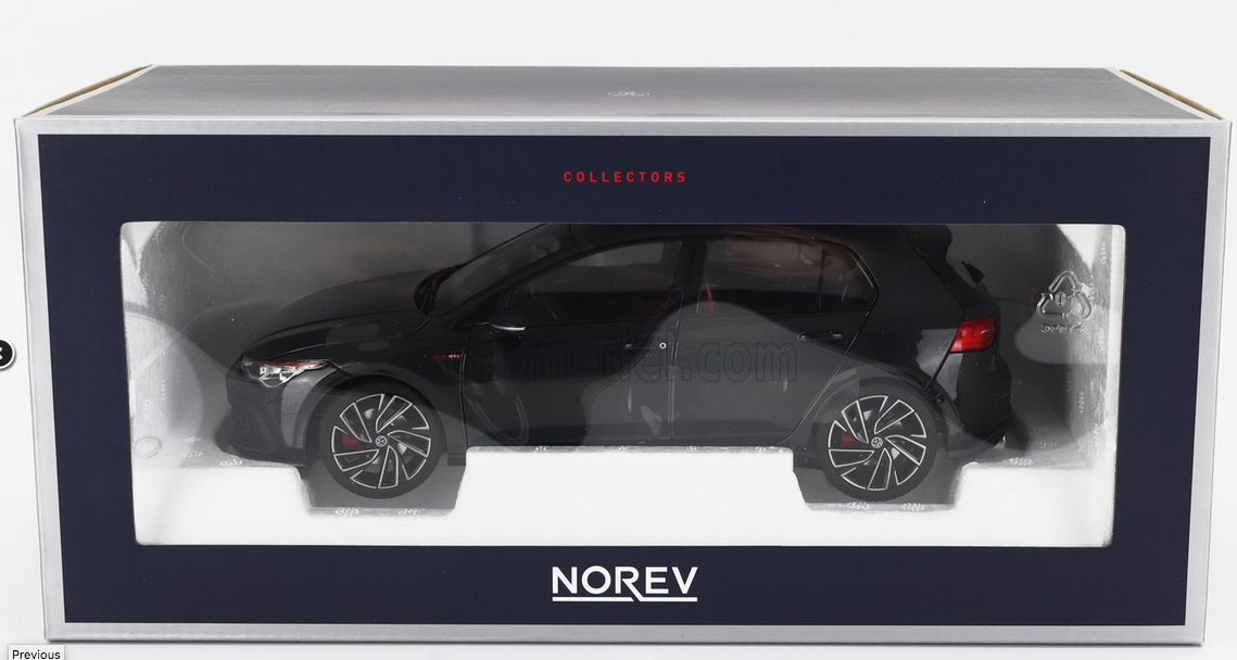 NOREV - 1/18 - VOLKSWAGEN - GOLF VIII GTi 2020 - BLACK