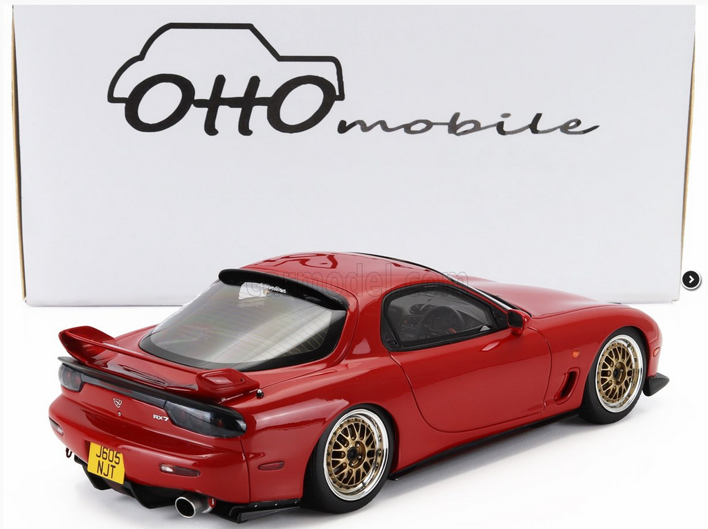 OTTO-MOBILE - 1/18 - MAZDA - RX-7 KHYZYL SAKEEM 2020 - RED