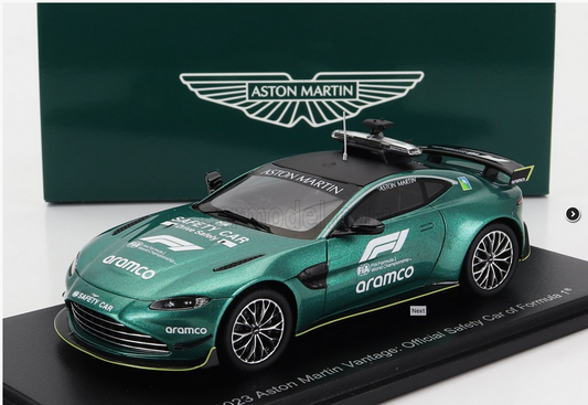 SPARK-MODEL - ASTON MARTIN - VANTAGE F1 SAFETY CAR SEASON 2023 BERND MAYLANDER