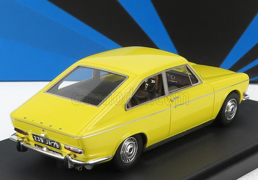 AVENUE43 - 1/43 - SIMCA - 1501 COUPE HEULIEZ FRANCE 1968 - YELLOW