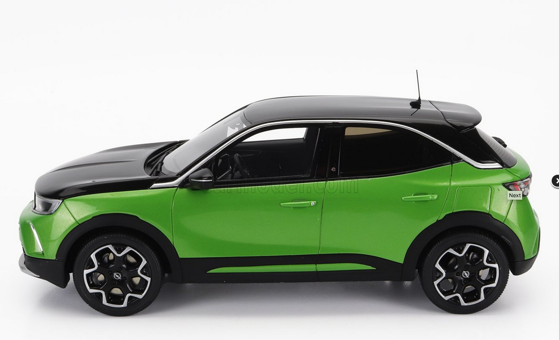 OTTO-MOBILE - 1/18 - OPEL - MOKKA E GS LINE 2021 - GREEN