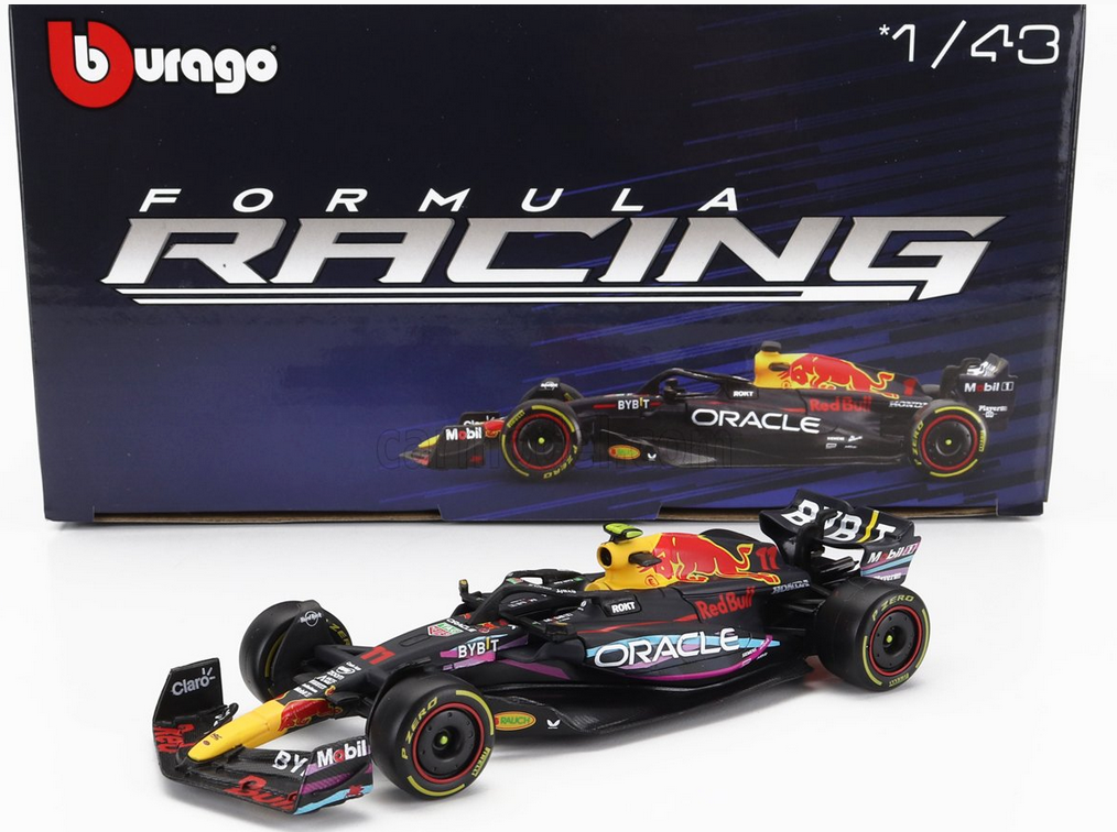 BURAGO - 1/43 - RED BULL - SET F1 4X RB19 TEAM ORACLE RED BULL RACING