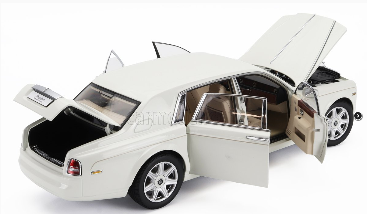 KYOSHO - 1/18 - ROLLS ROYCE - PHANTOM EWB LIMOUSINE 2012 - ENGLISH WHITE