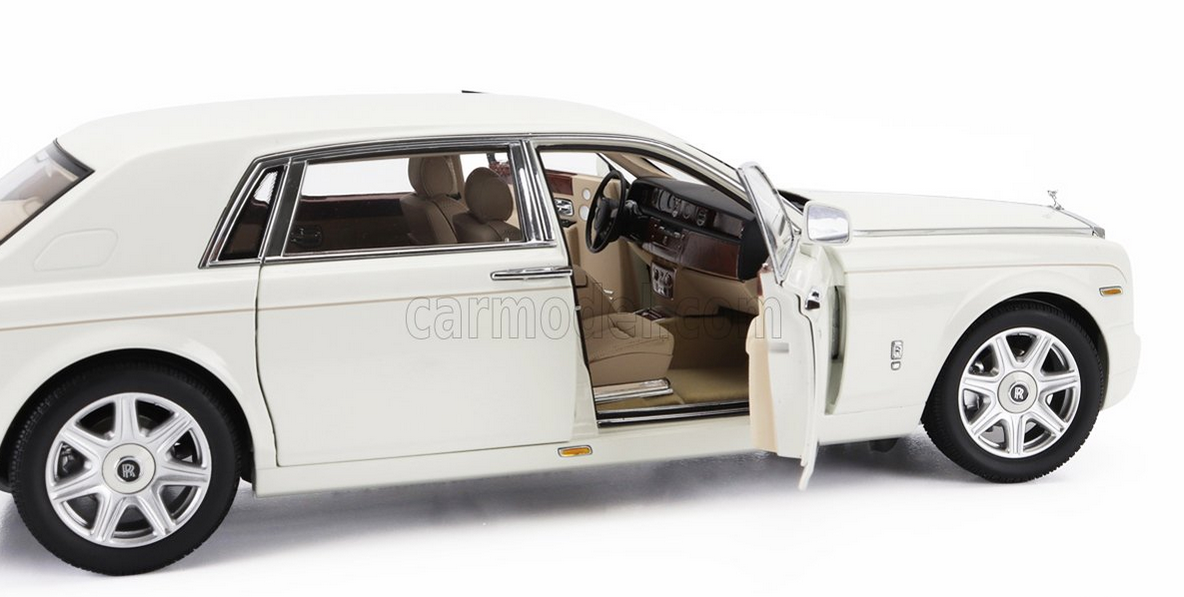 KYOSHO - 1/18 - ROLLS ROYCE - PHANTOM EWB LIMOUSINE 2012 - ENGLISH WHITE