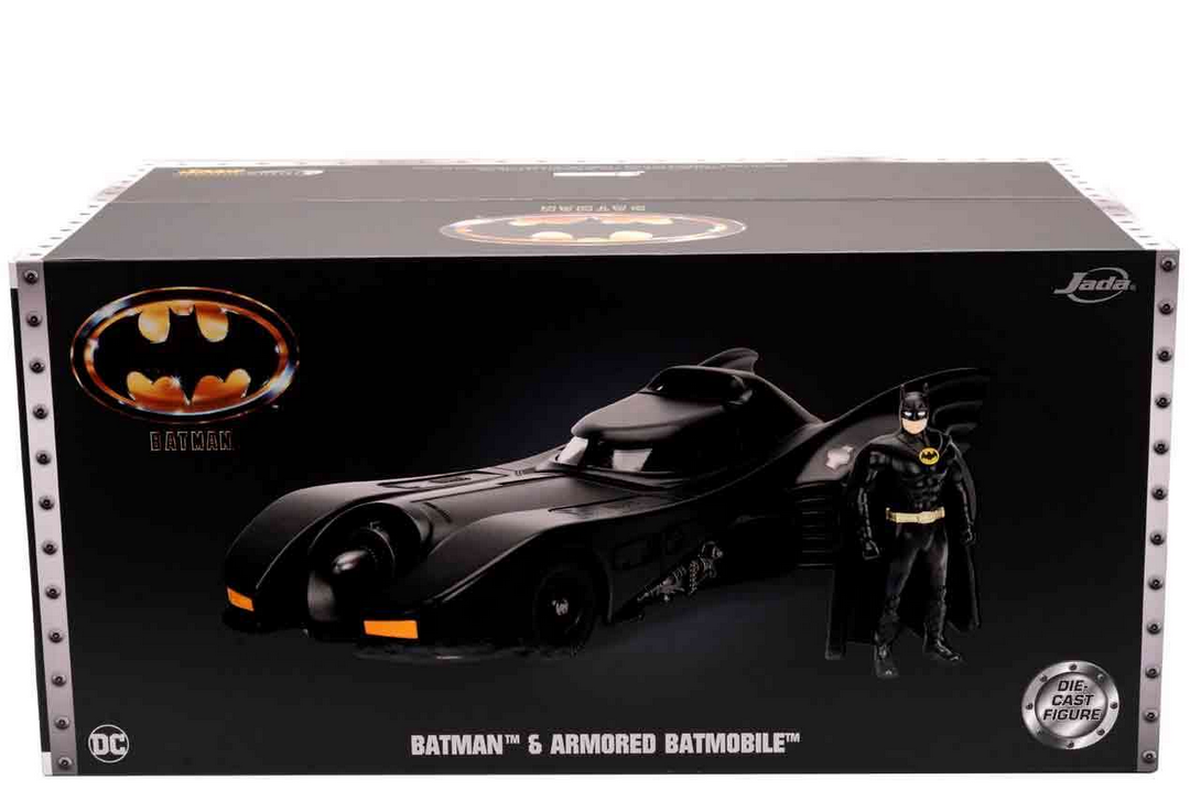 JADA  - Batman 1989 - limited edition amored batmobile 1:24 diecast model