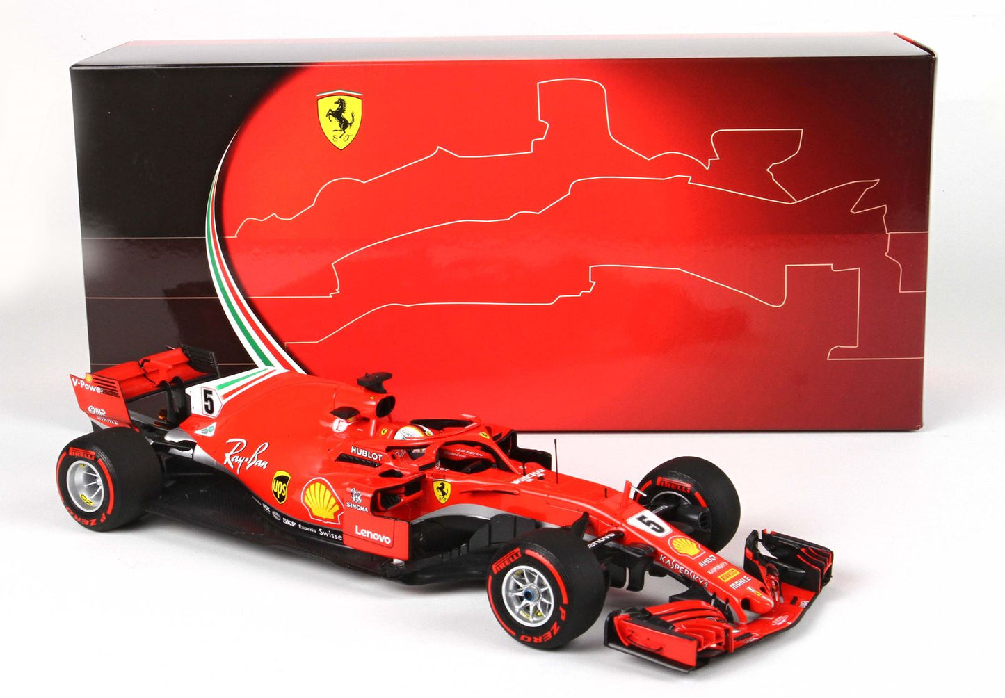 BBR - Ferrari SF71-H GP Canada 2018 S. Vettel 1 Classificato