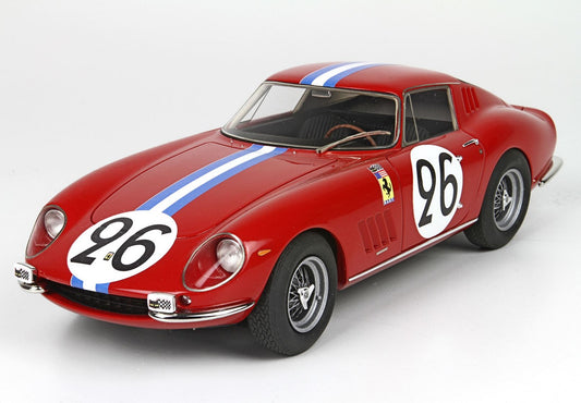 Ferrari 275 GTB Competizione Le Mans 1966 con Vetrinetta 1/18