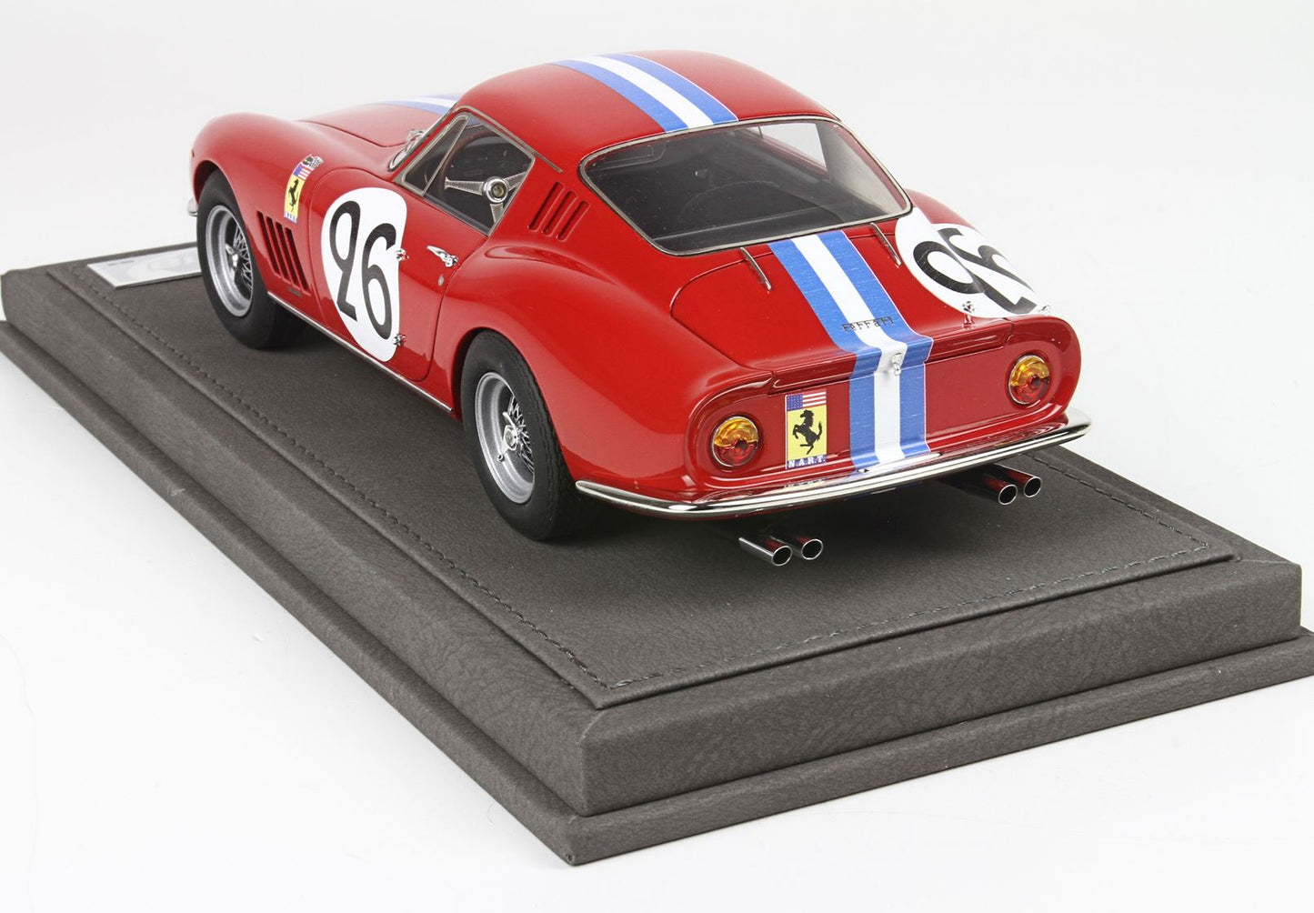 Ferrari 275 GTB Competizione Le Mans 1966 con Vetrinetta 1/18