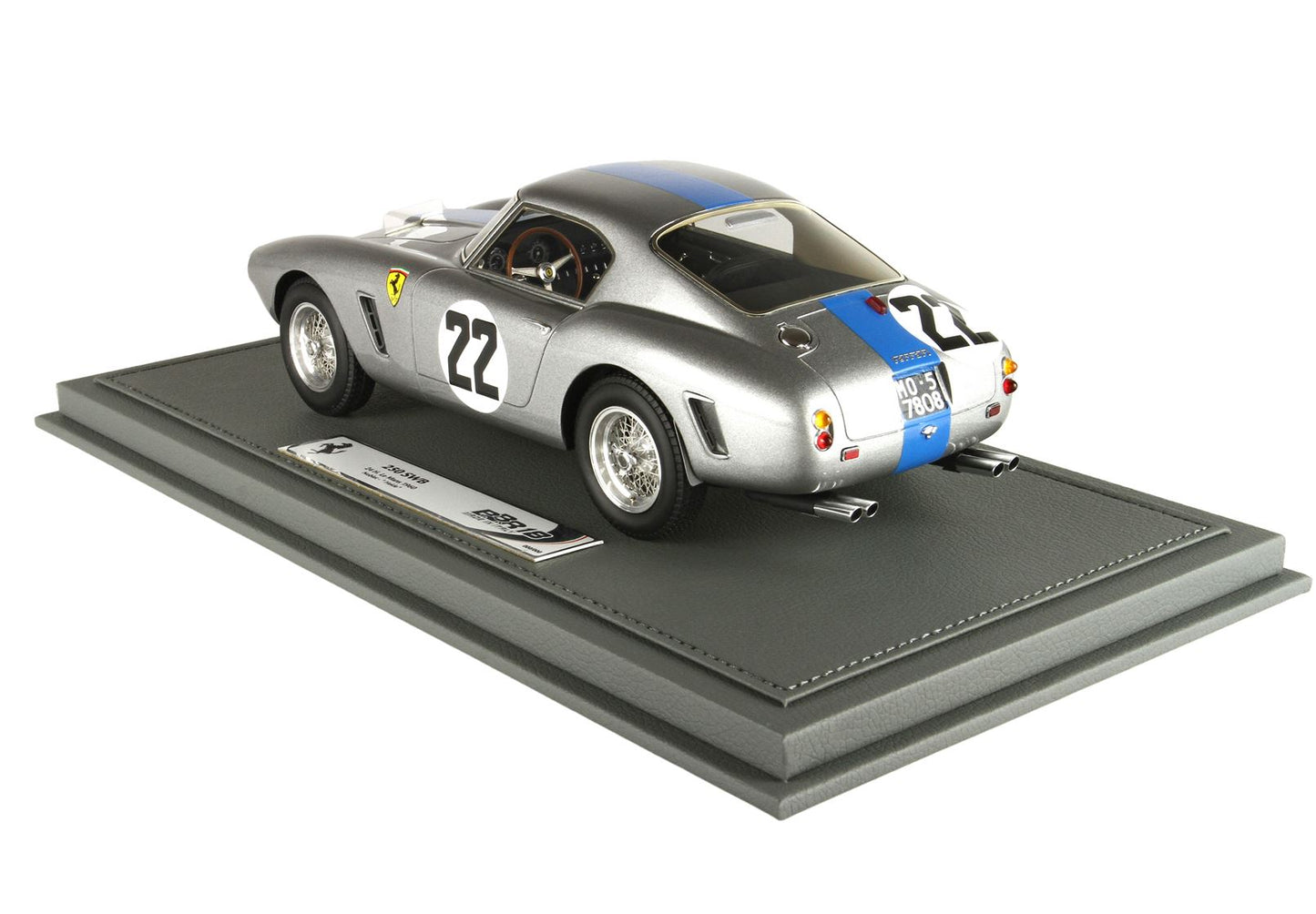 Ferrari 250 SWB 24H Le Mans 1960 Car N. 22 Noblet - Helde con Vetrinetta