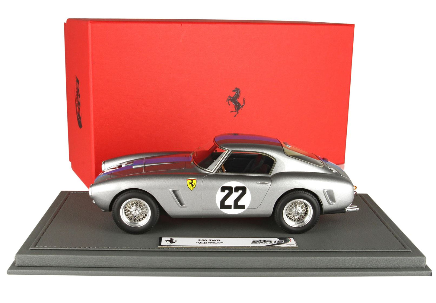 Ferrari 250 SWB 24H Le Mans 1960 Car N. 22 Noblet - Helde con Vetrinetta