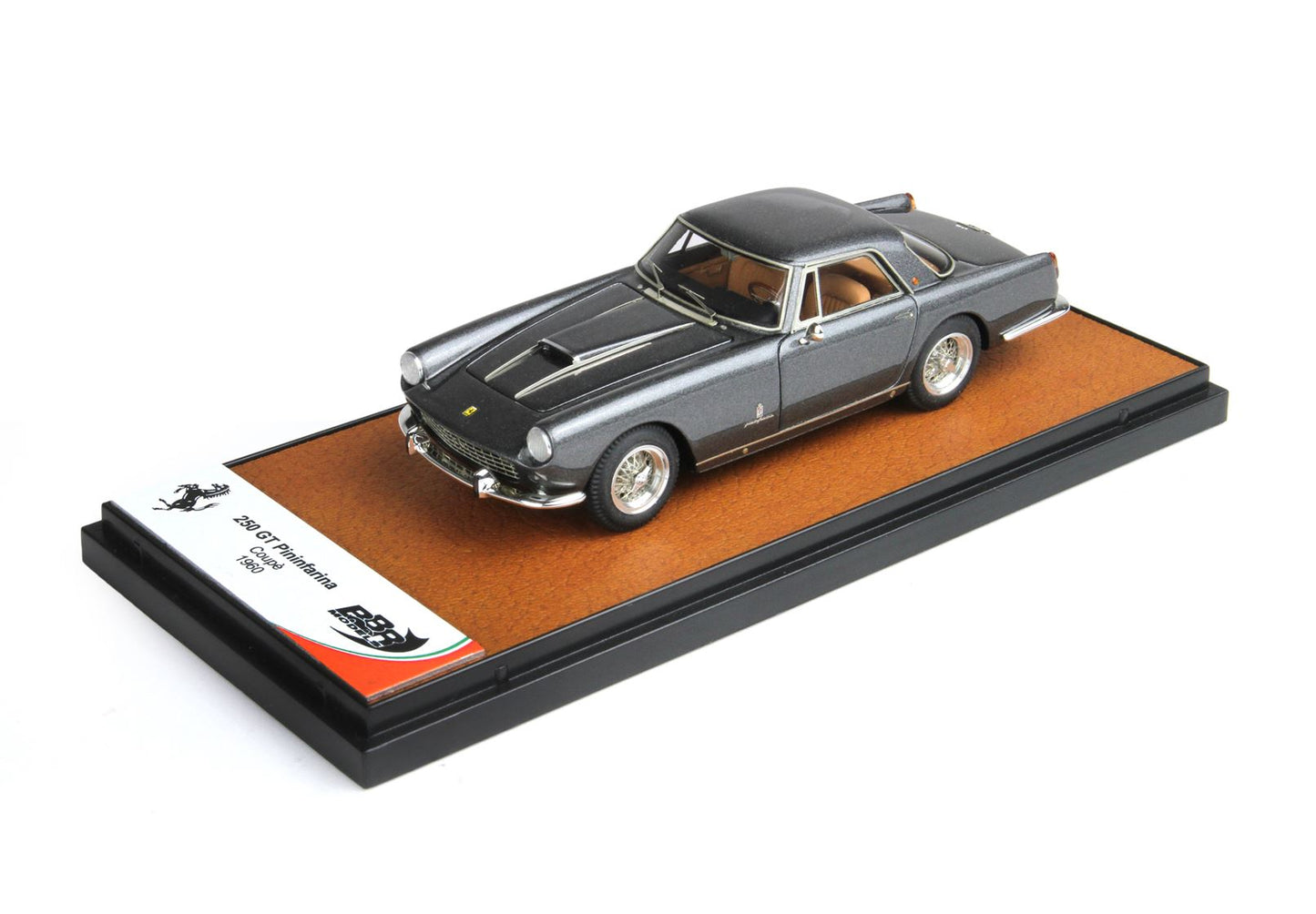 BBRModels - 1/43 Ferrari 250 GT Pininfarina Coupe 1960 argento scuro