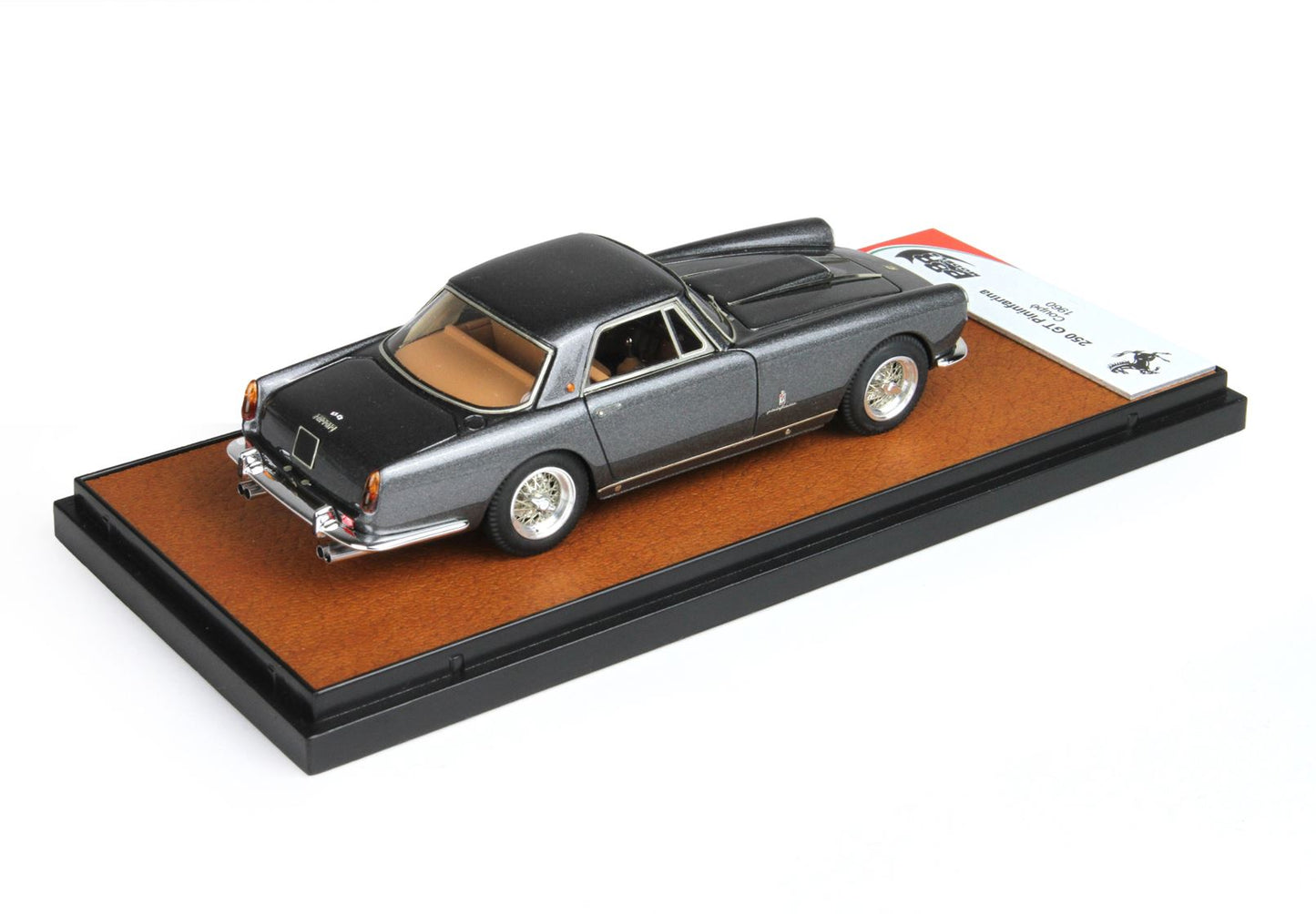 BBRModels - 1/43 Ferrari 250 GT Pininfarina Coupe 1960 argento scuro