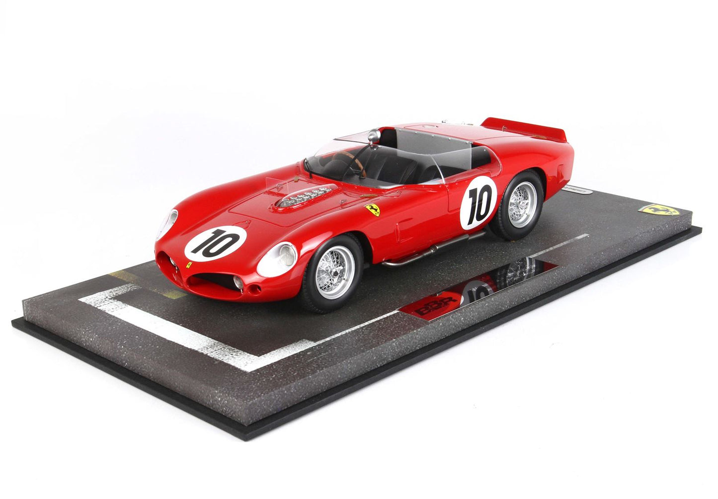 BBRMODELS - Ferrari 250 TRI 24h Le Mans 1961 Gendebien e P.Hill con vetrinetta