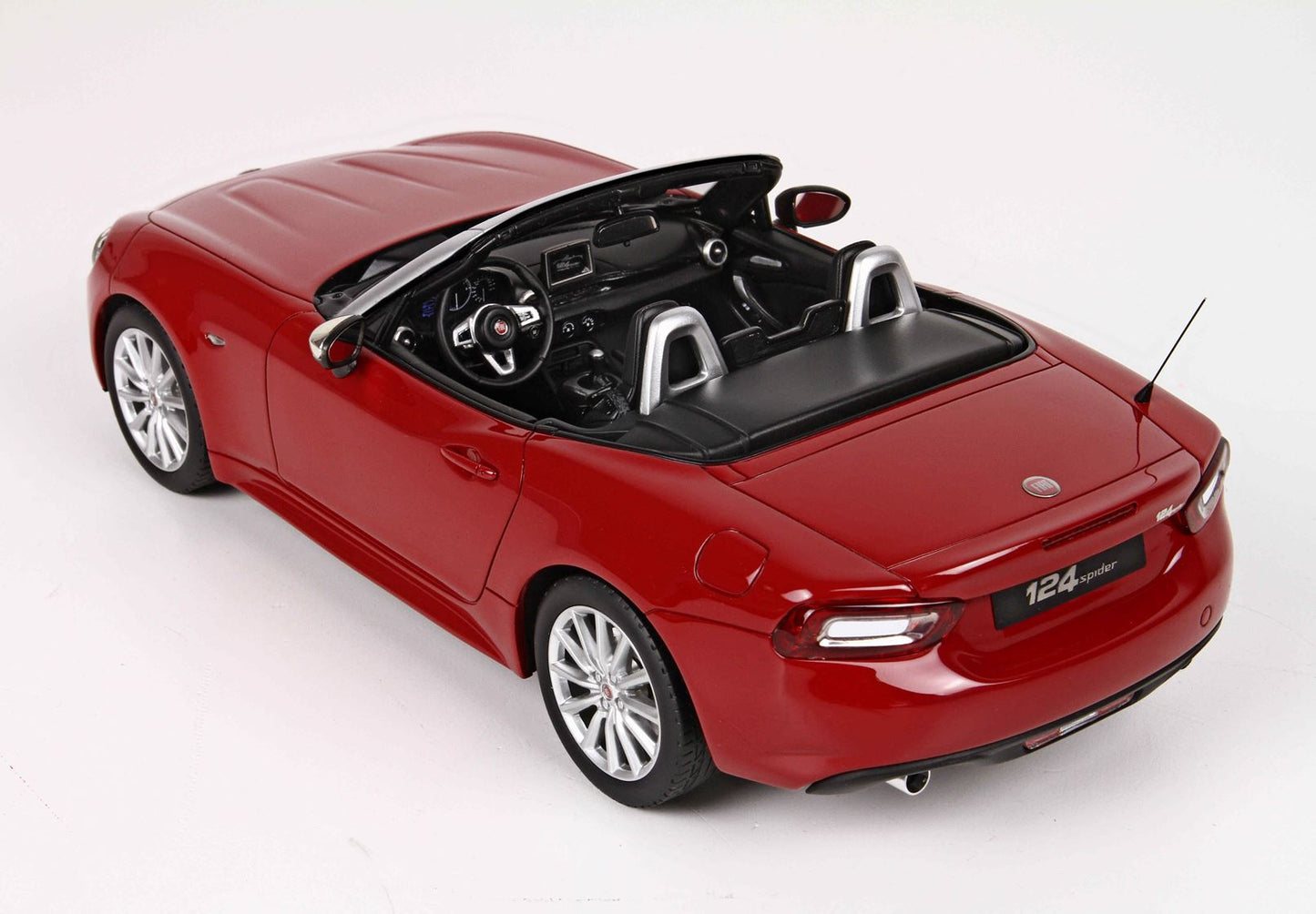 BBRModels - Fiat 124 Spider Spider Anniversary con vetrinetta