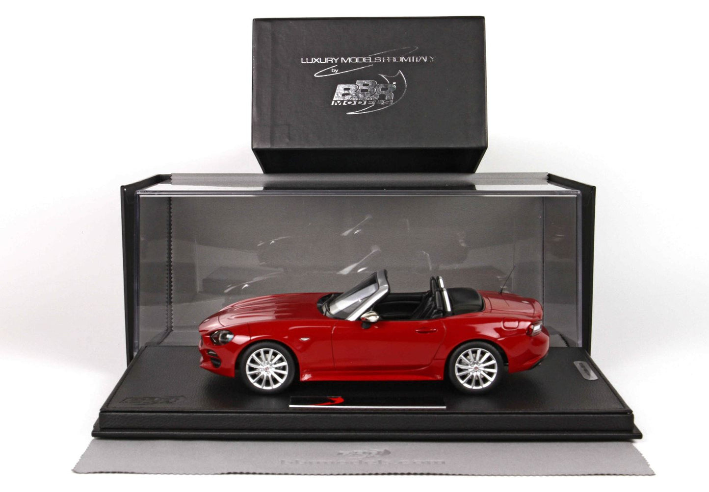 BBRModels - Fiat 124 Spider Spider Anniversary con vetrinetta