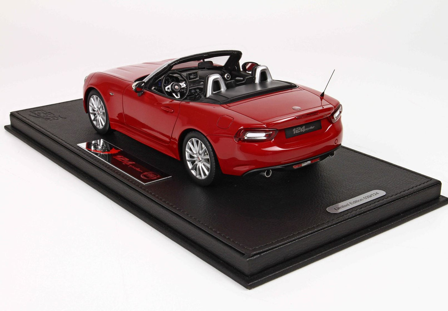 BBRModels - Fiat 124 Spider Spider Anniversary con vetrinetta