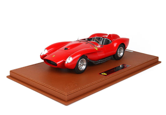 BBR-MODELS  - Ferrari 250 Testarossa 1957 rosso vetrinetta inclusa