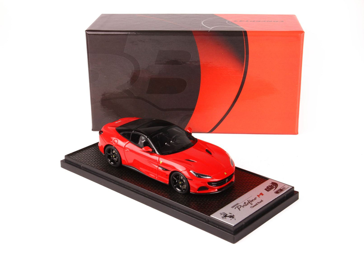 Ferrari Portofino M Spider Tetto Chiuso Rosso Corsa 1/43