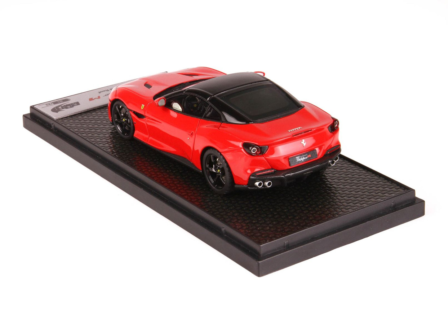 Ferrari Portofino M Spider Tetto Chiuso Rosso Corsa 1/43