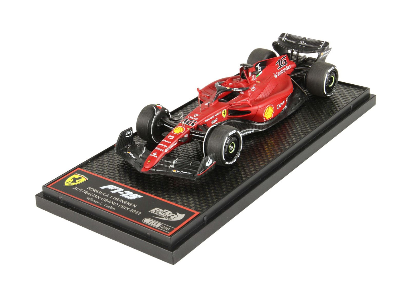 Ferrari F1-75 GP Australian Melbourne 2022 Charles Leclerc 1/43