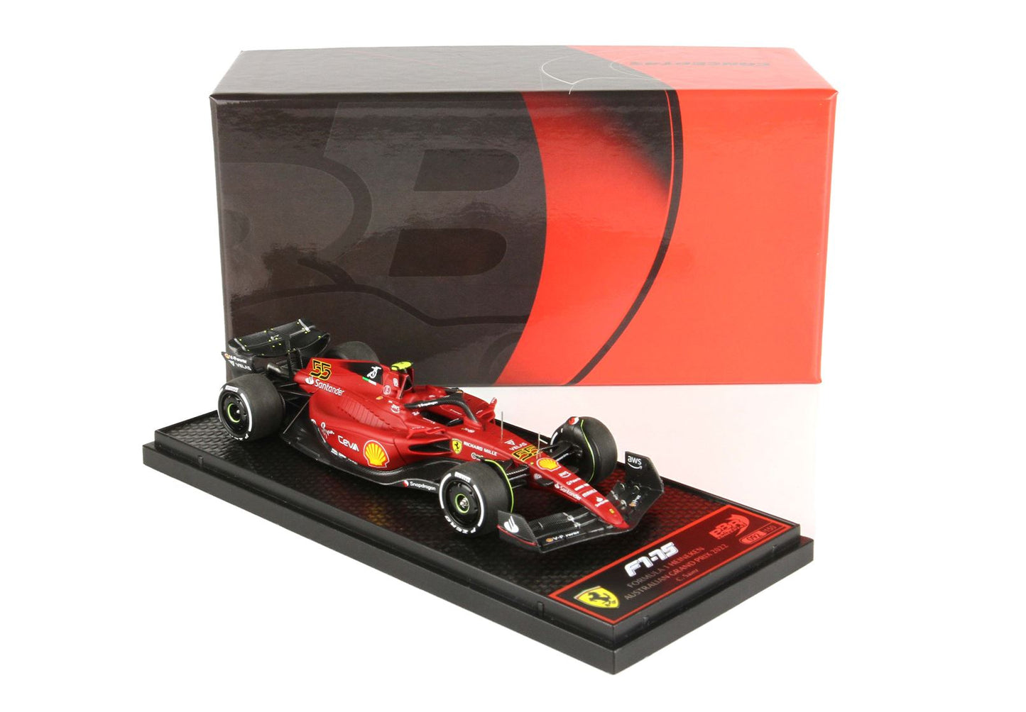 Ferrari F1-75 GP Australian Melbourne 2022 Carlos Sainz 1/43