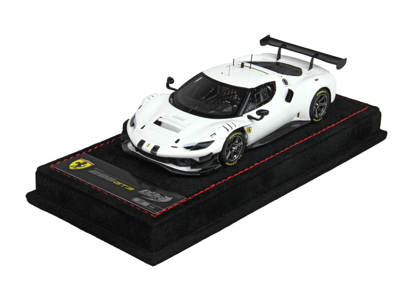 BBRModels - Ferrari 296 GT3 2022 Bianco Avus