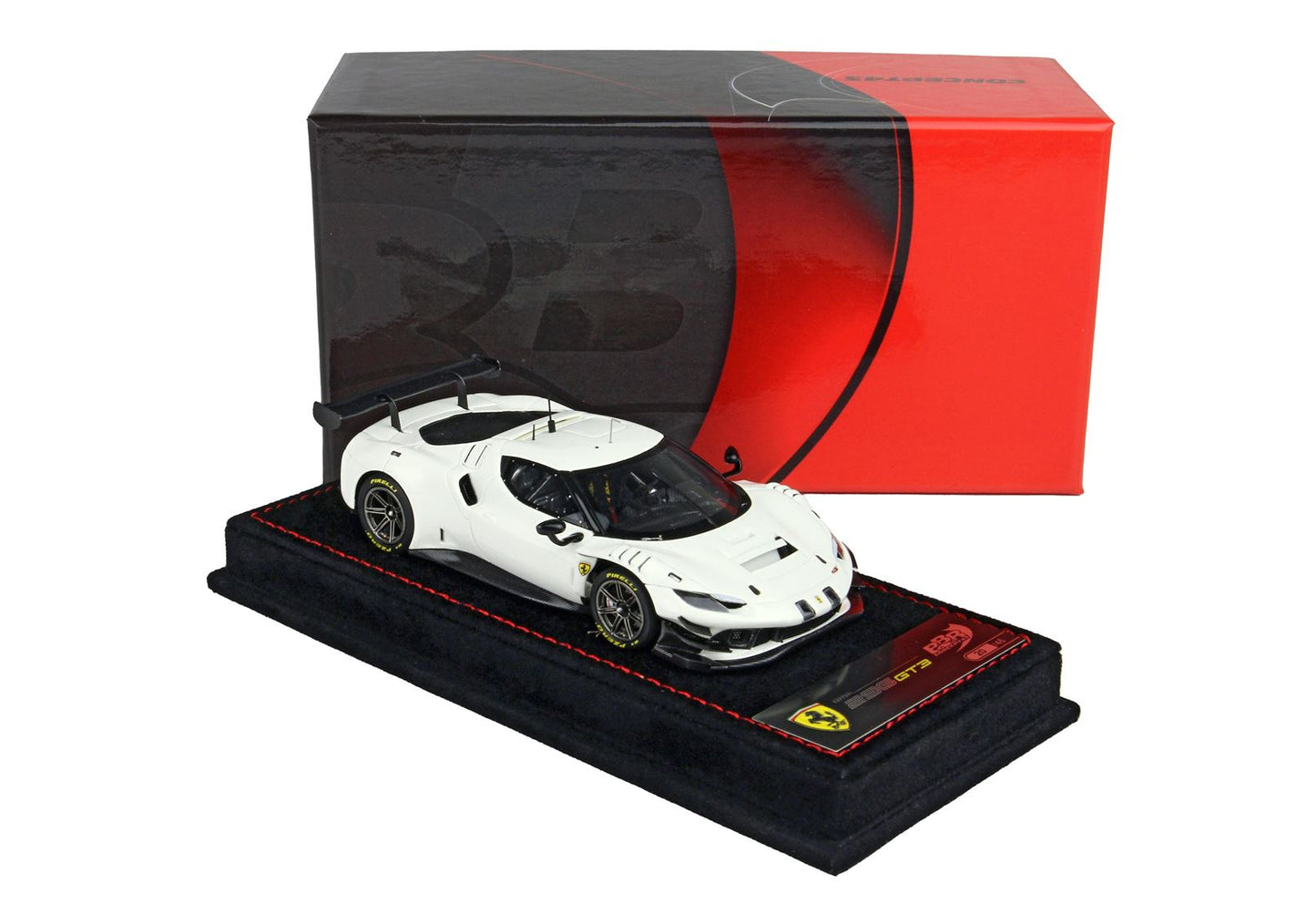 BBRModels - Ferrari 296 GT3 2022 Bianco Avus