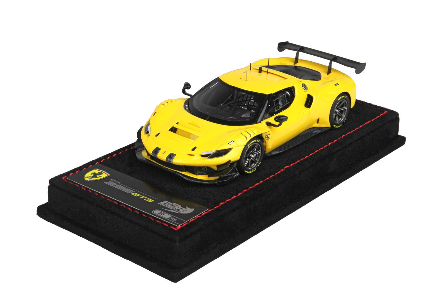 BBRModels - Ferrari 296 GT3 2022 Giallo Modena