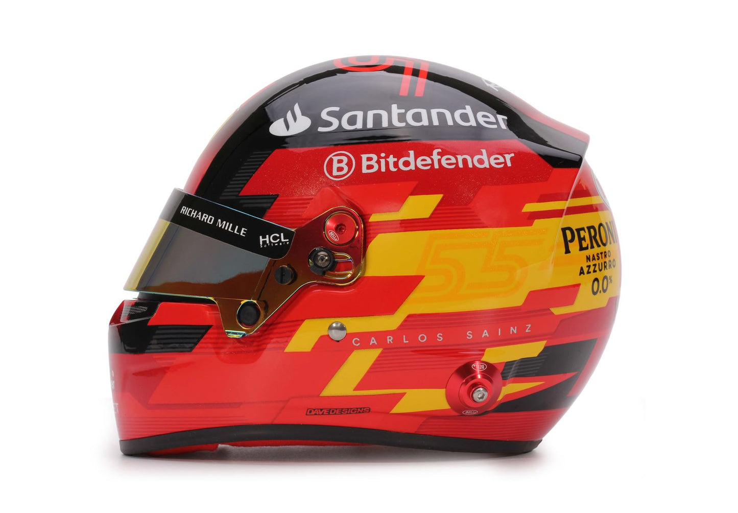 MINI HELMET Season 2024 - Carlos Sainz scala 1-2 ultimi pezzi