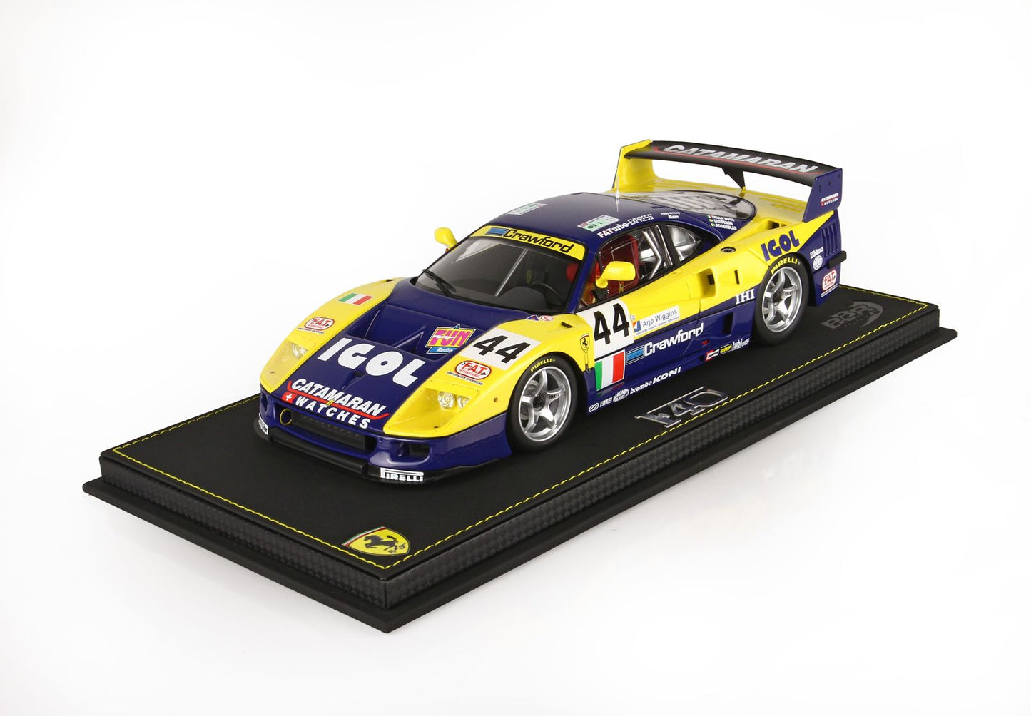 Ferrari F40 LM Le Mans 1996 TEAM ENNEA IGOL 1/18