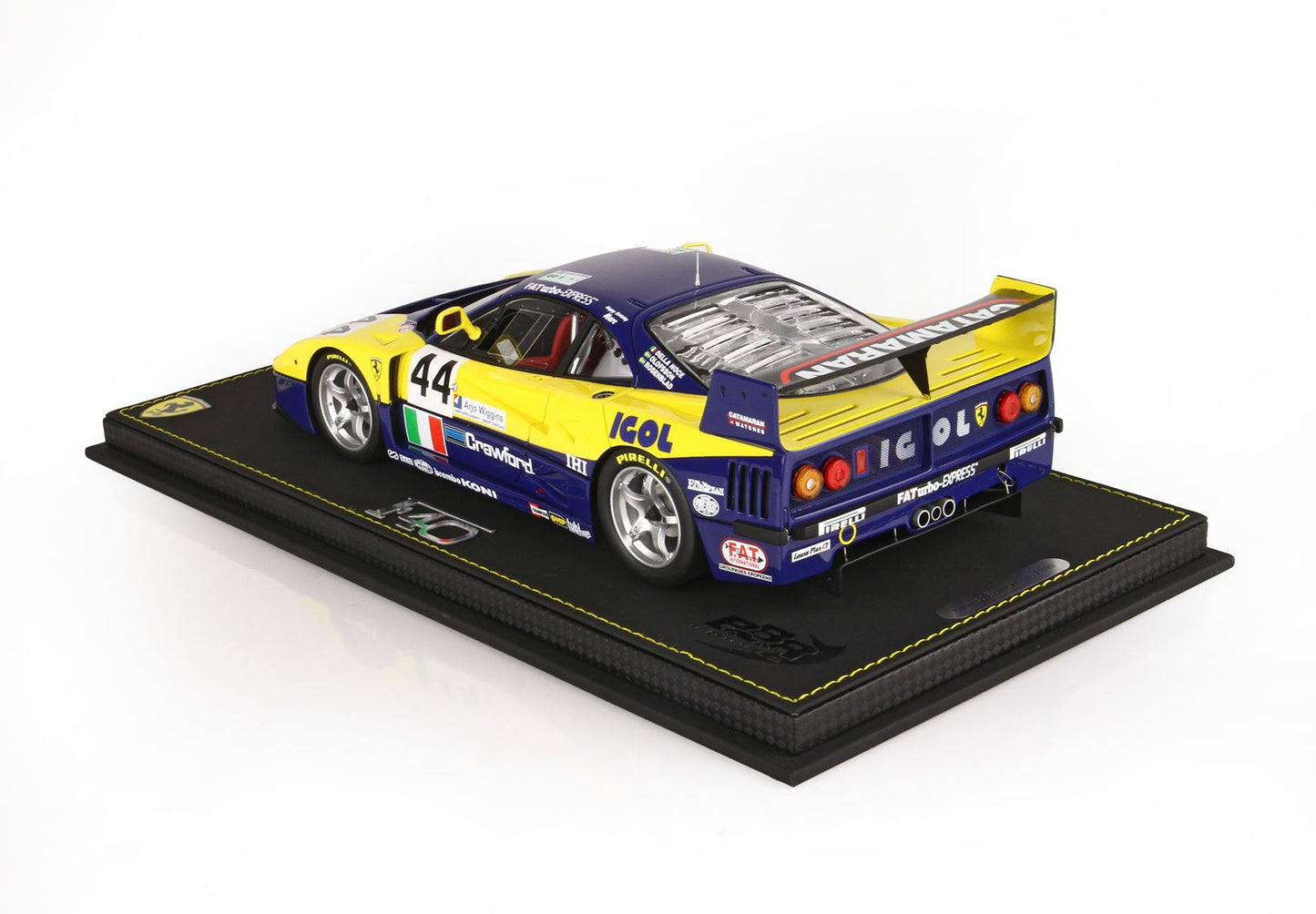 Ferrari F40 LM Le Mans 1996 TEAM ENNEA IGOL 1/18