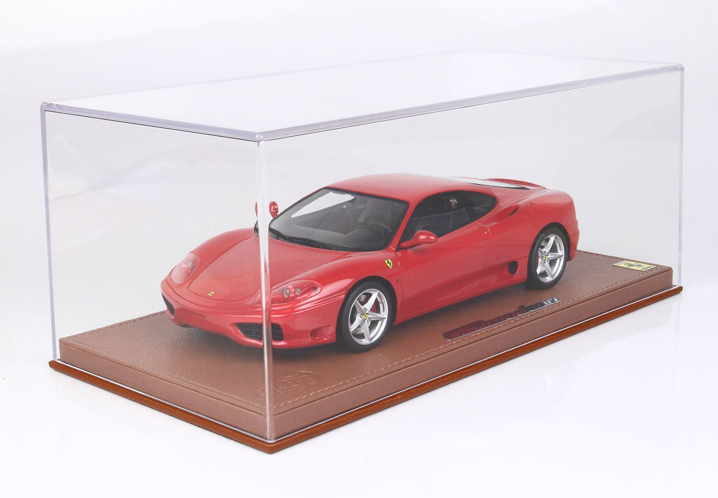 BBRModels - Ferrari 360 Modena 1999 Rosso Corsa 322 cambio F1-interni neri con vetrinetta