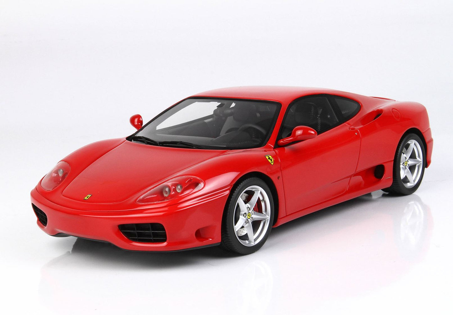 BBRModels - Ferrari 360 Modena 1999 Rosso Corsa 322 cambio F1-interni neri con vetrinetta