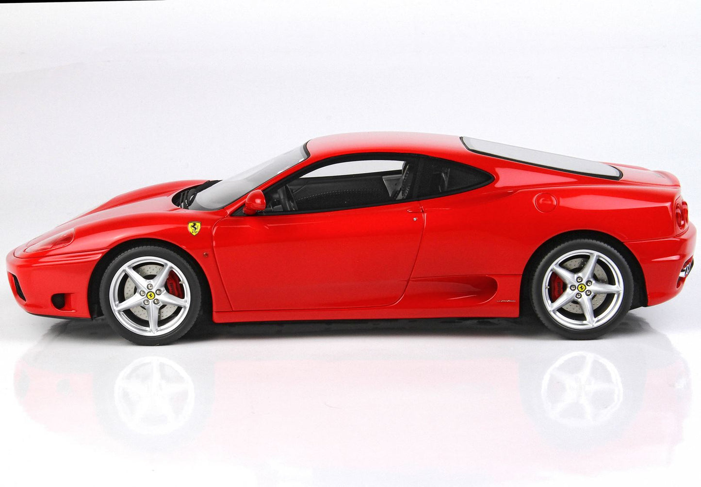 BBRModels - Ferrari 360 Modena 1999 Rosso Corsa 322 cambio F1-interni neri con vetrinetta