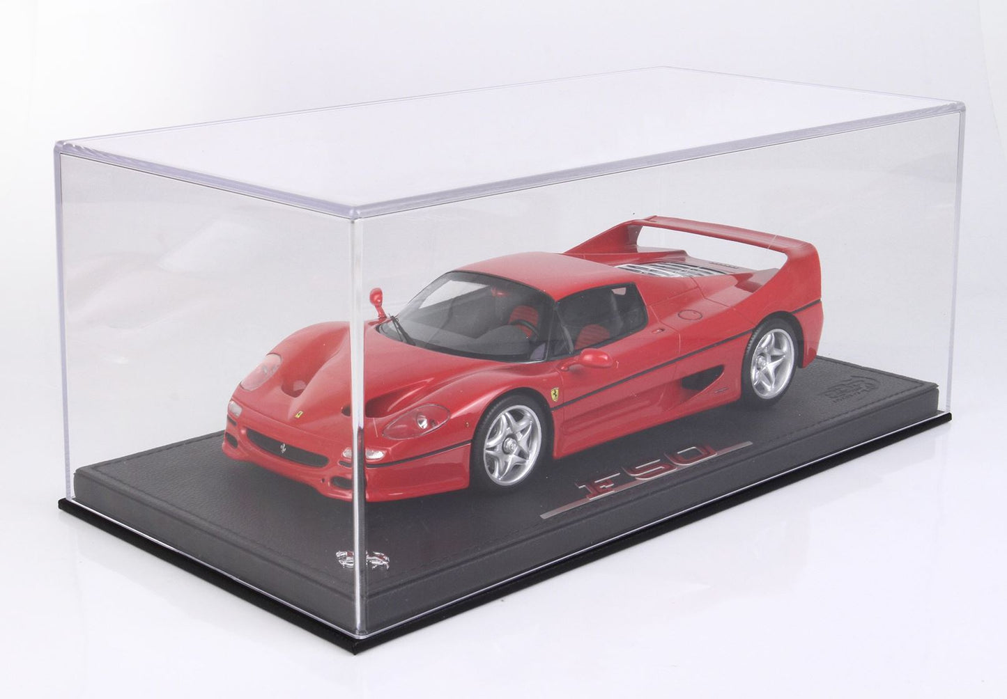 BBR-MODELS  - Ferrari F50 Coupe 1995 Rosso con Vetrinetta