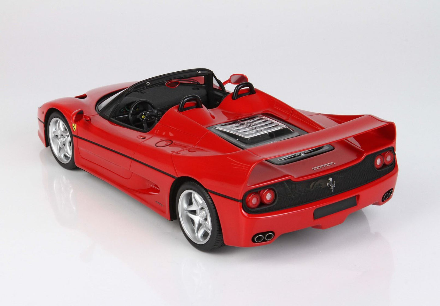 BBR-MODELS  - Ferrari F50 Coupe 1995 Spider Version Rosso con Vetrinetta