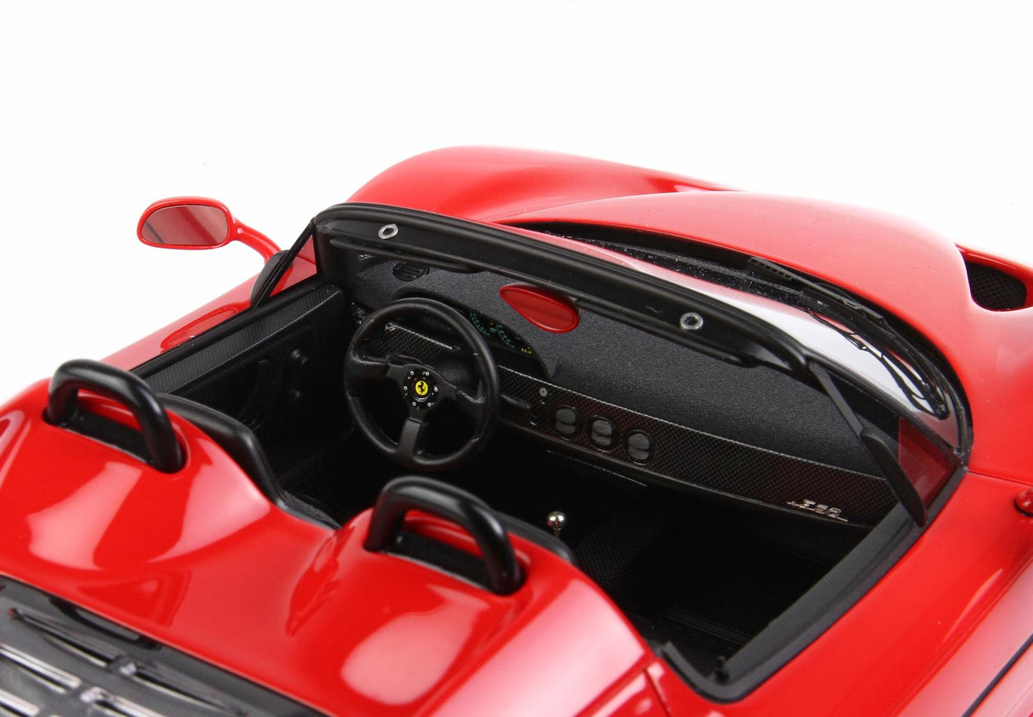 BBR-MODELS  - Ferrari F50 Coupe 1995 Spider Version Rosso con Vetrinetta