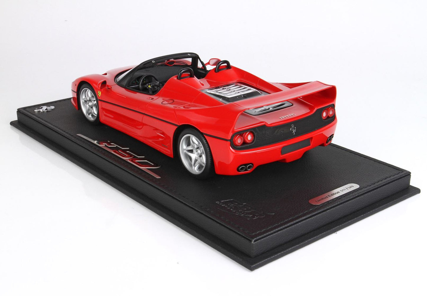 BBR-MODELS  - Ferrari F50 Coupe 1995 Spider Version Rosso con Vetrinetta