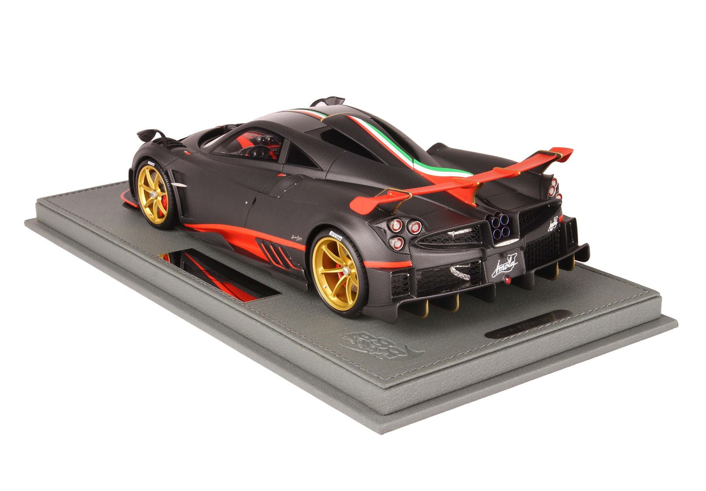 Pagani Imola 2020 Full Carbon Fibre 1/18 con Vetrinetta